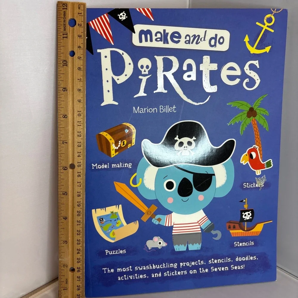 Make and Do Pirates Activity‎ Book Sterling Childrens Books Kids Ages 4 Up STEAM